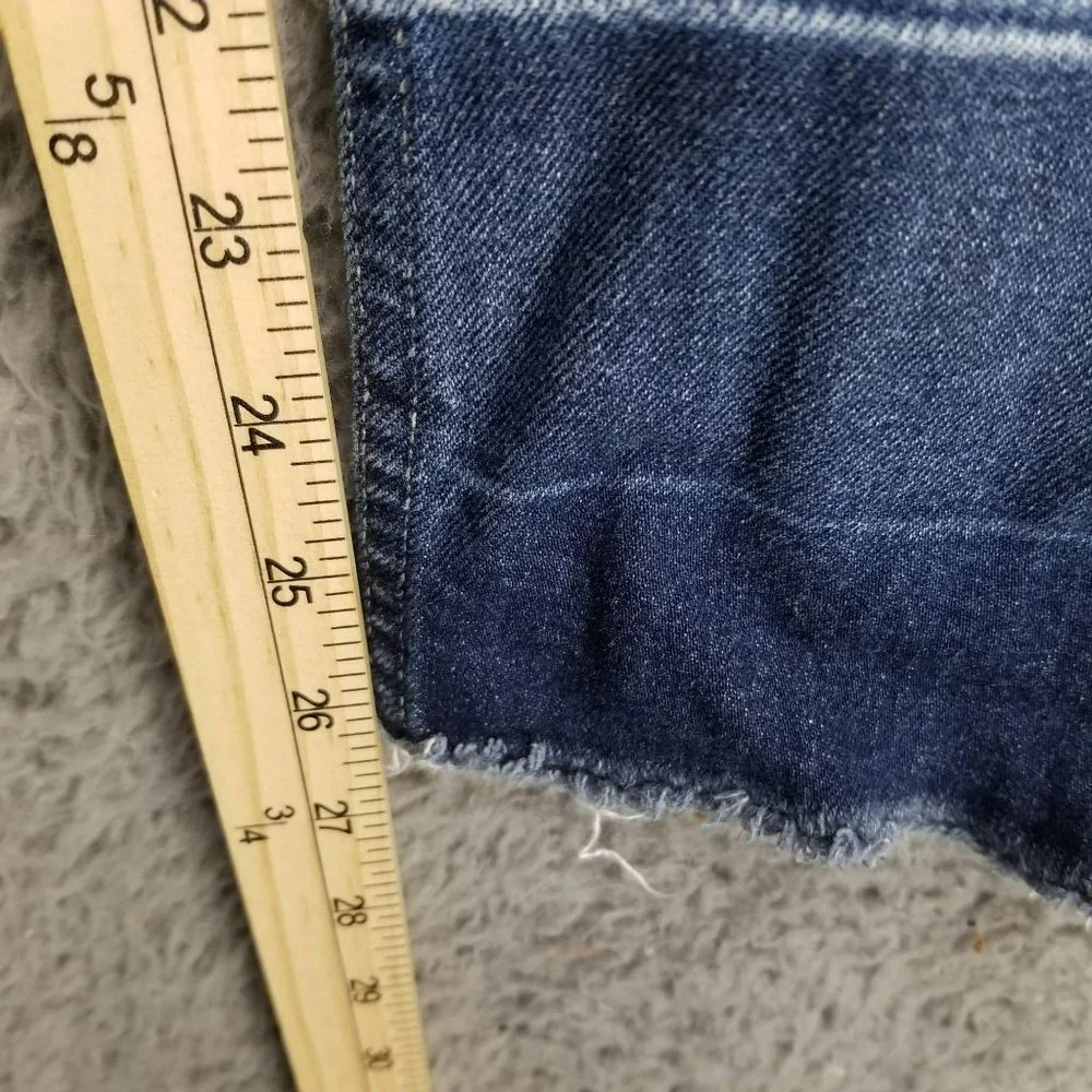 3x1 Jeans Womens 25 Spectrum Medium Wash Stretch Mid Rise Crop - Picture 7 of 15